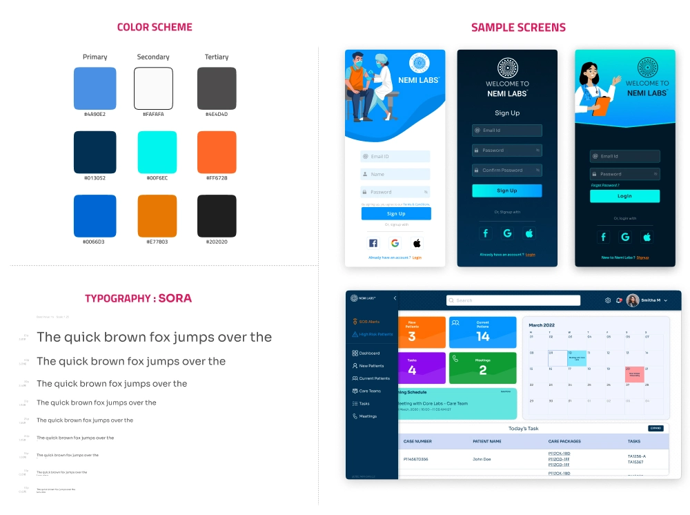 Color Schemes UI Design